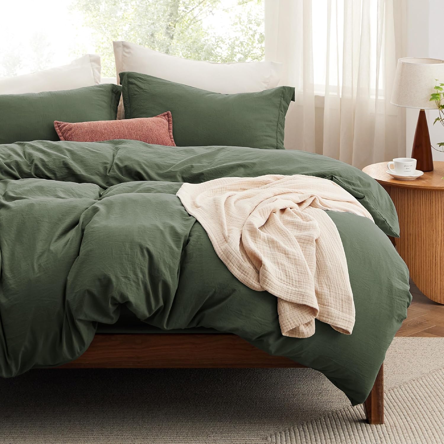 Cream Queen Duvet Cover Set