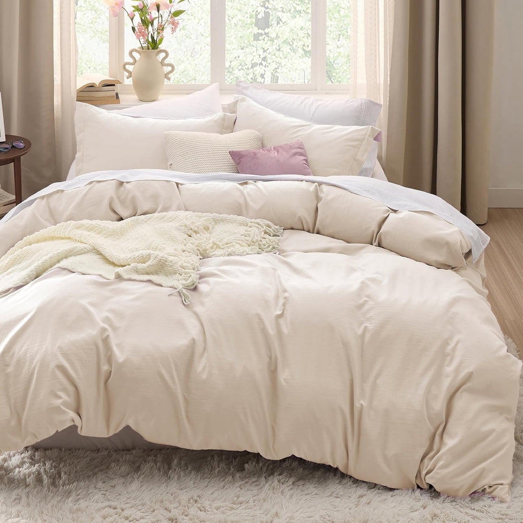 Cream Queen Duvet Cover Set