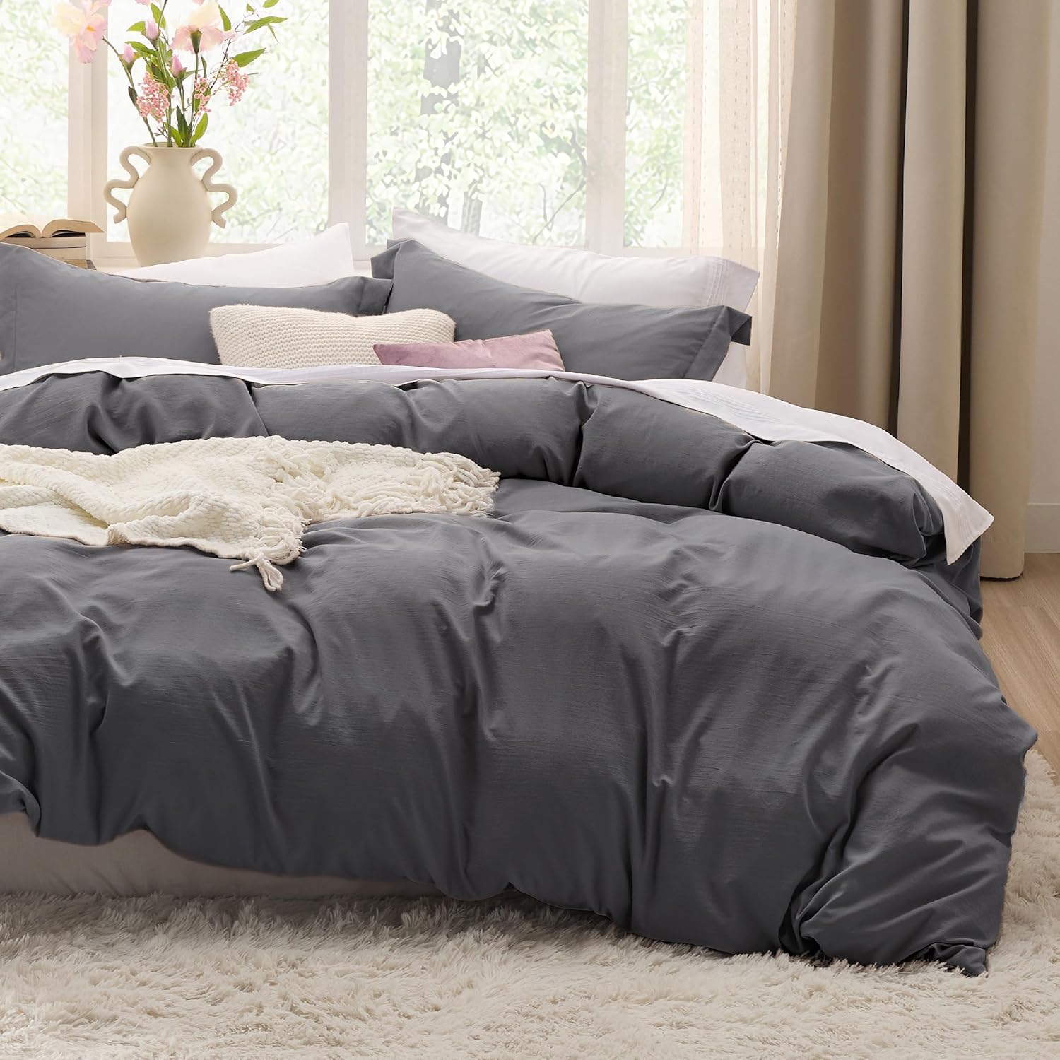 Cream Queen Duvet Cover Set
