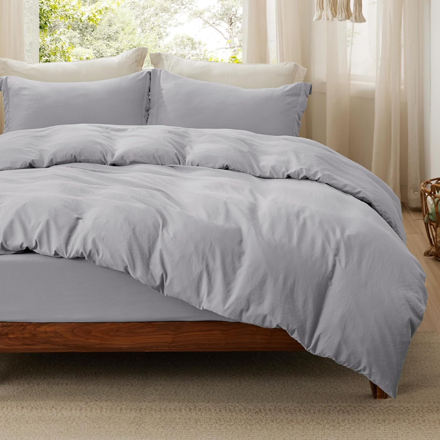 Cream Queen Duvet Cover Set