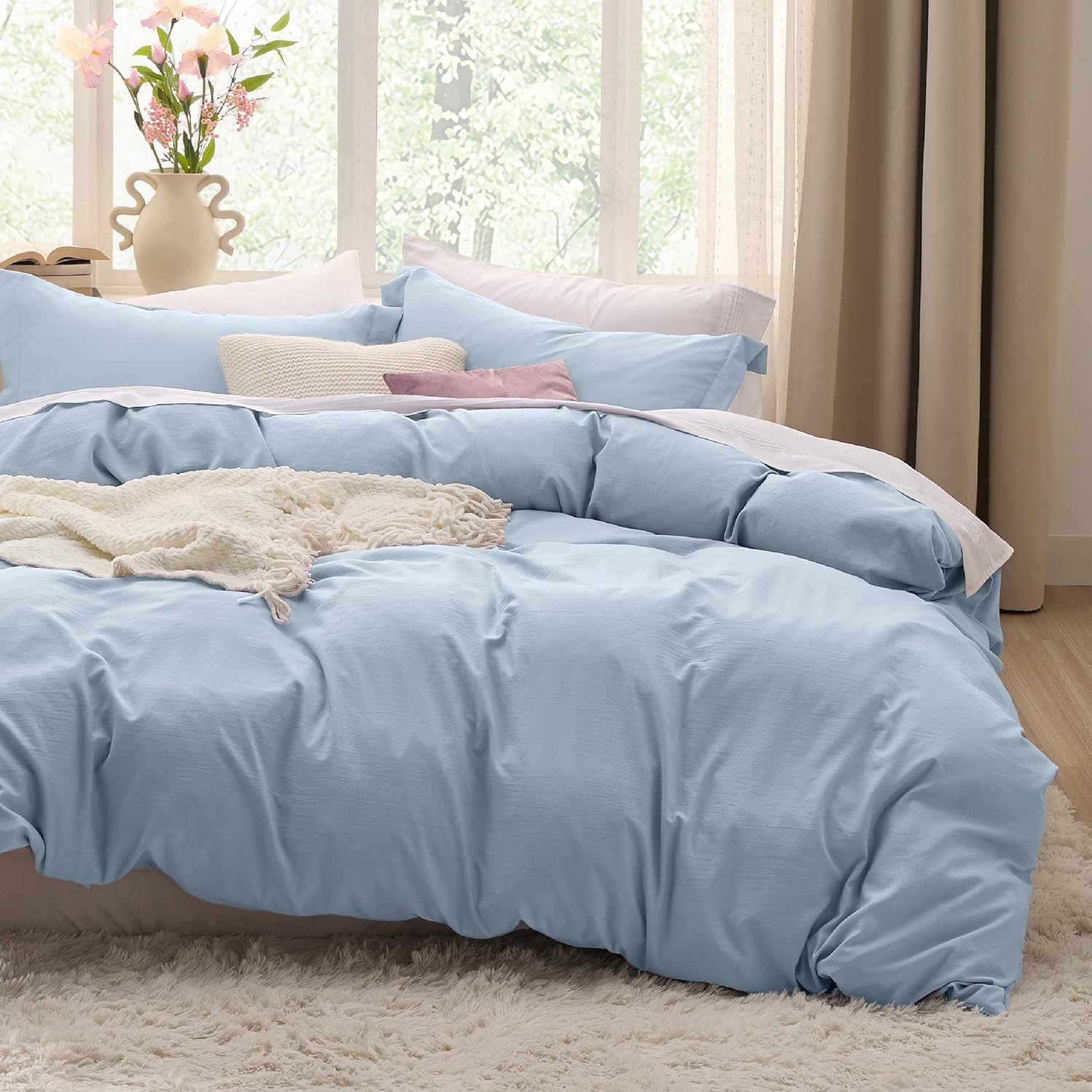 Cream Queen Duvet Cover Set