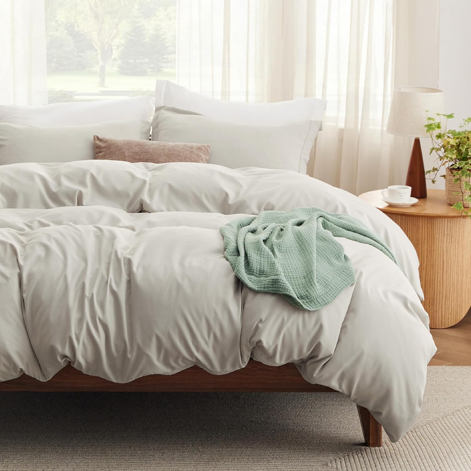 Cream Queen Duvet Cover Set