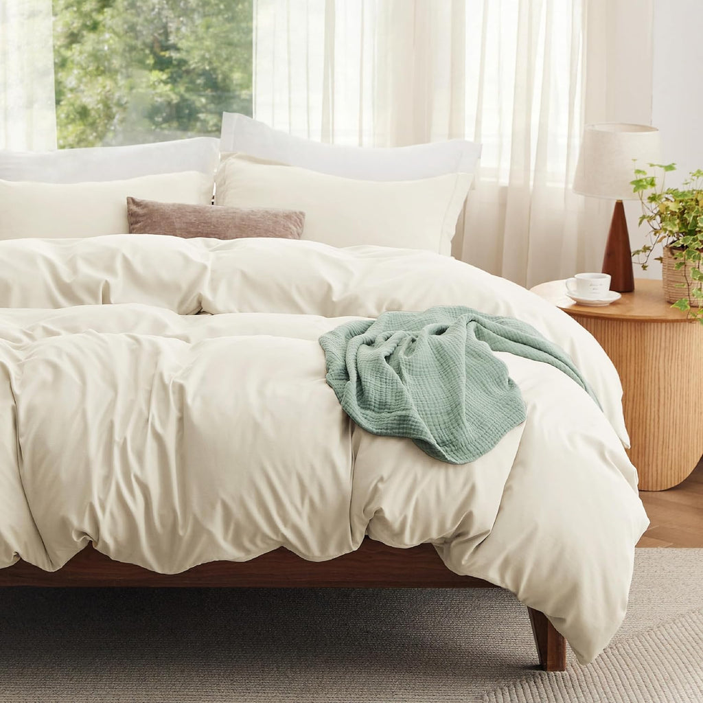 Cream Queen Duvet Cover Set