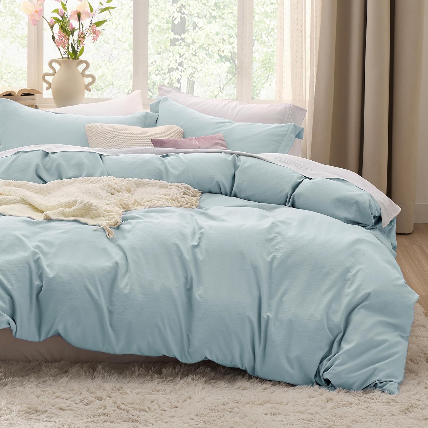 Cream Queen Duvet Cover Set