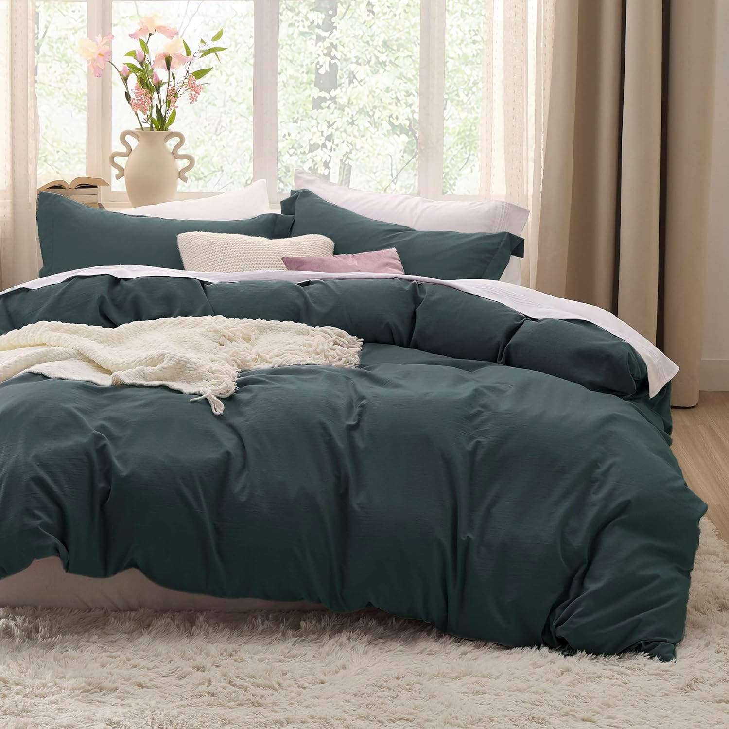 Cream Queen Duvet Cover Set