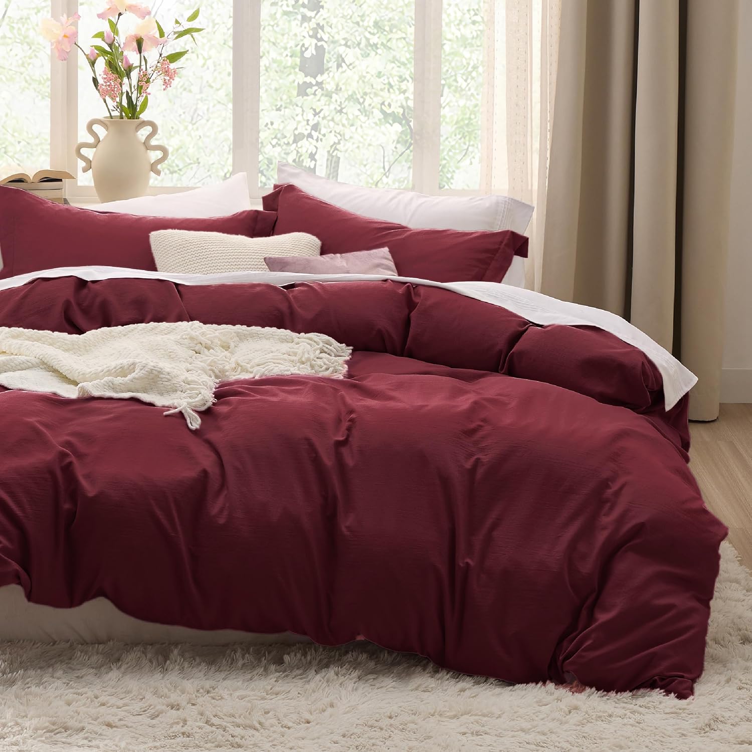 Cream Queen Duvet Cover Set