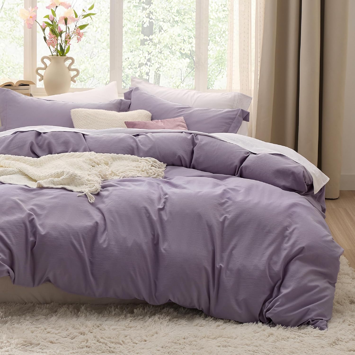 Cream Queen Duvet Cover Set