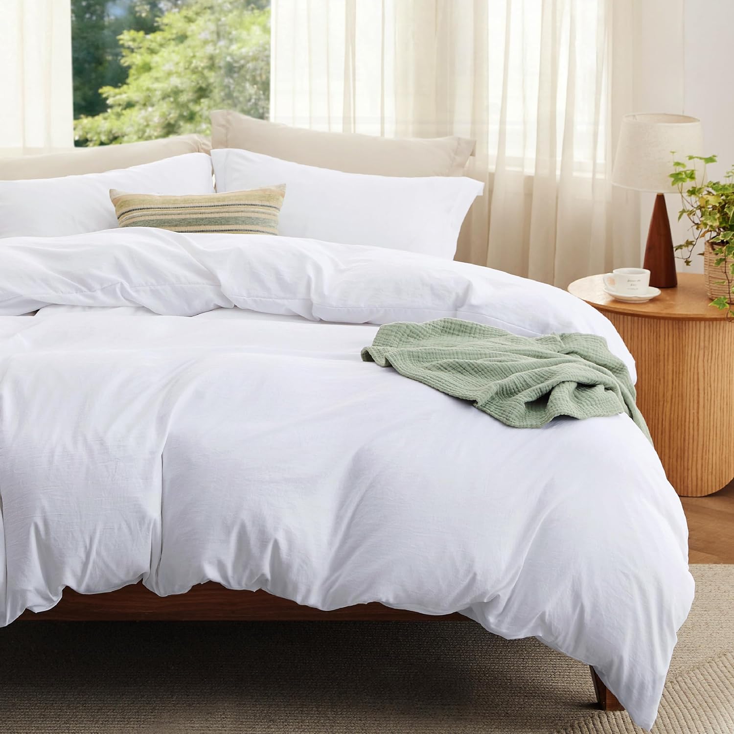 Cream Queen Duvet Cover Set