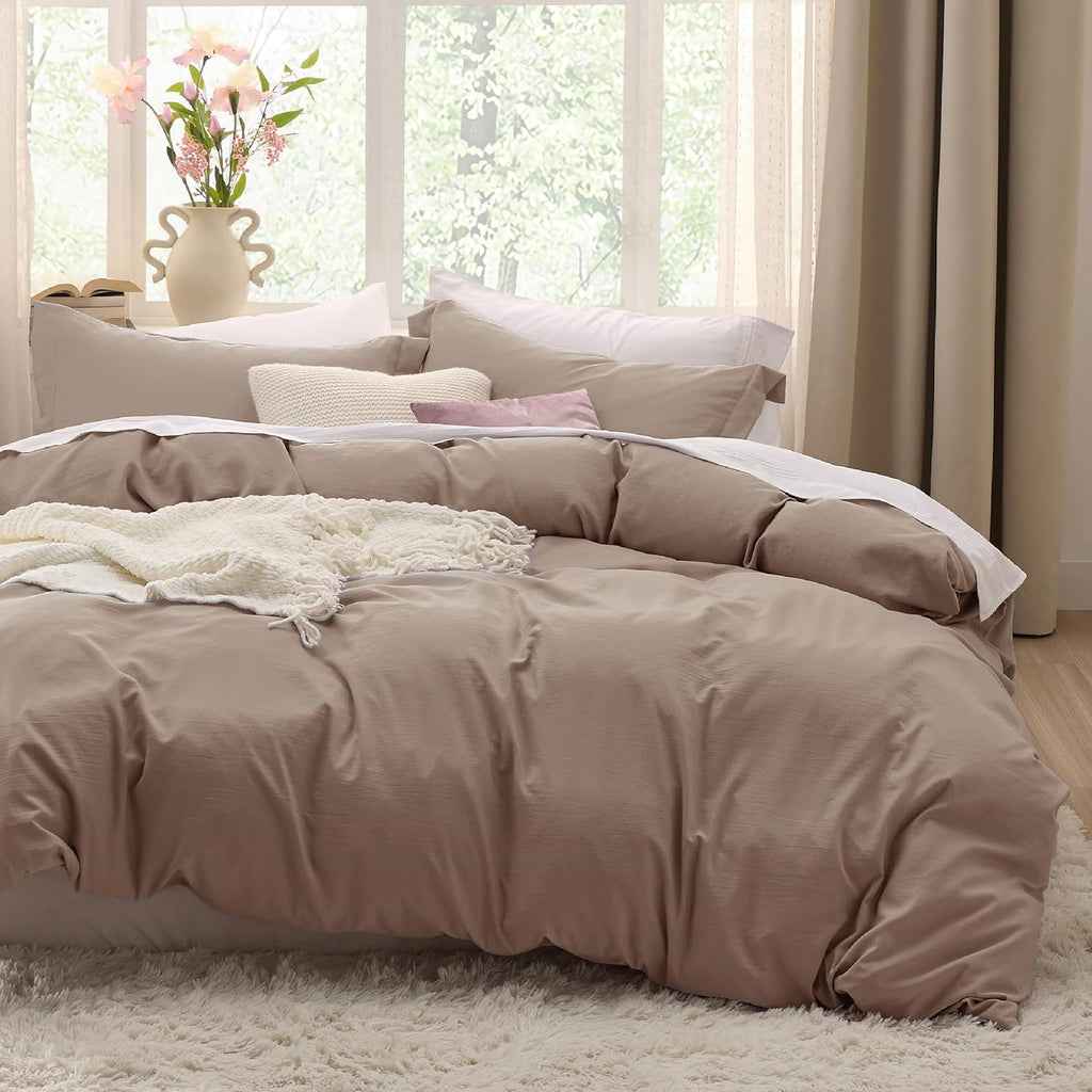 Cream Queen Duvet Cover Set