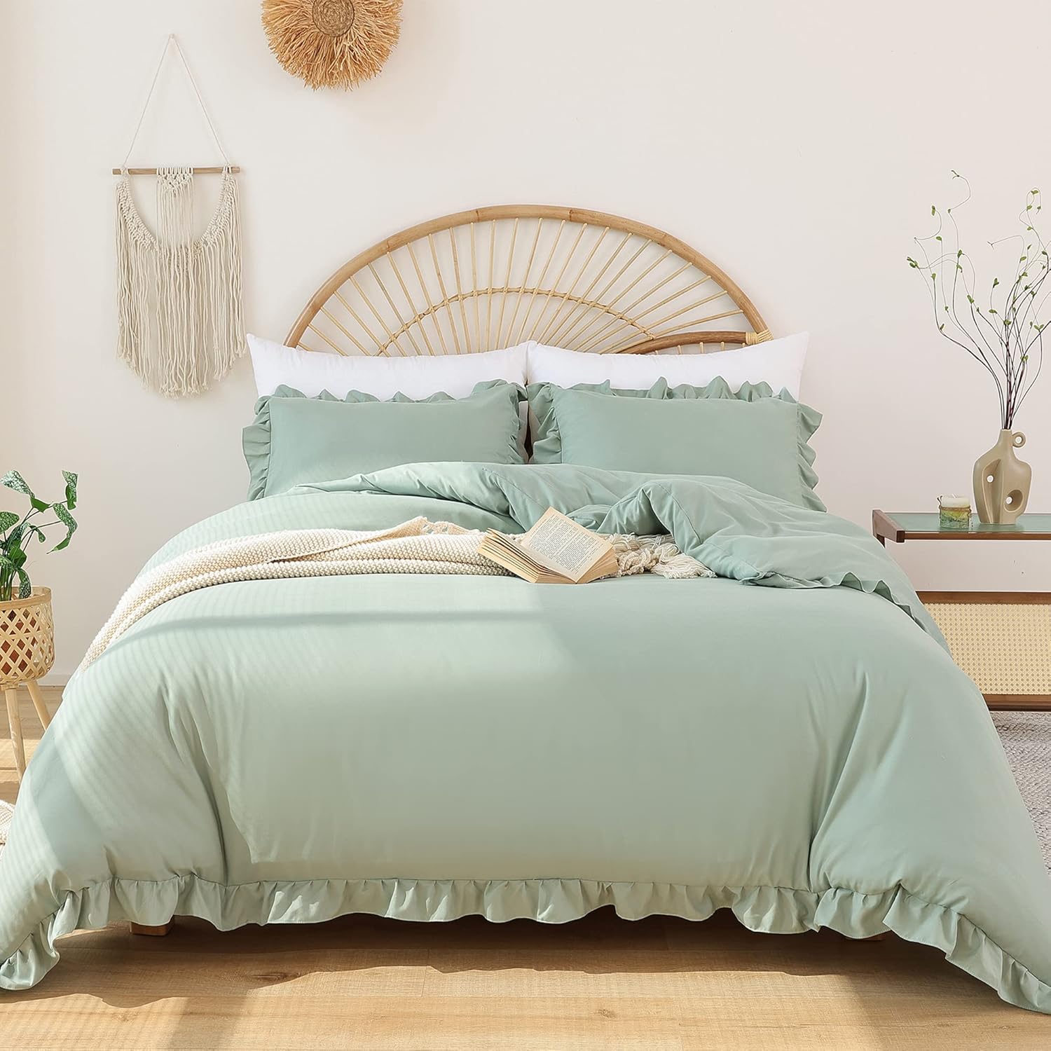 Blush Pink Queen Comforter Set
