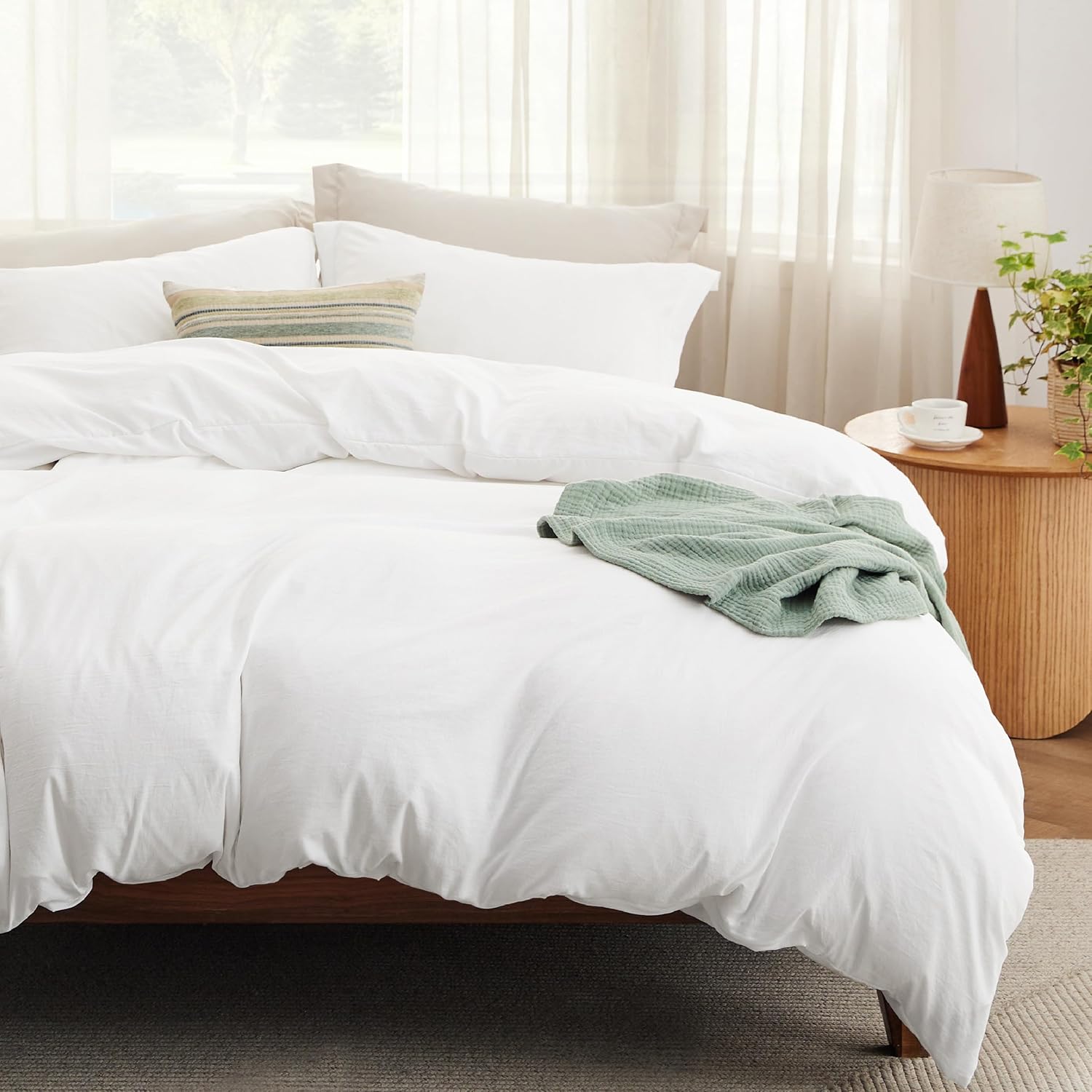 Cream Queen Duvet Cover Set