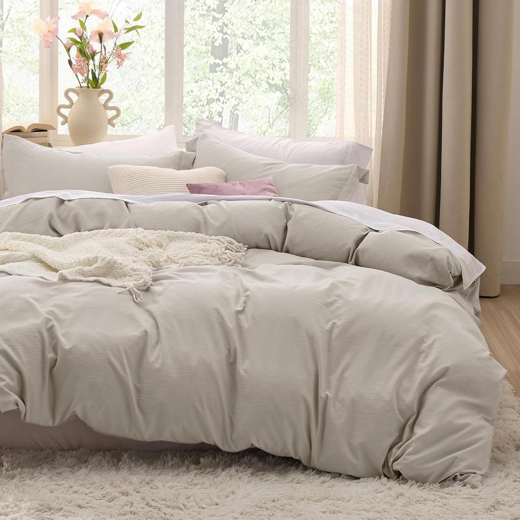 Cream Queen Duvet Cover Set