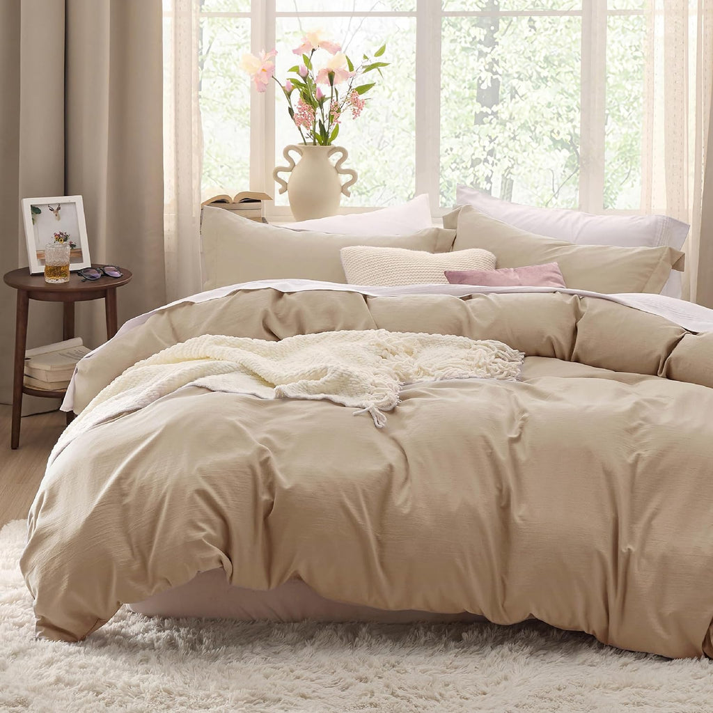 Cream Queen Duvet Cover Set