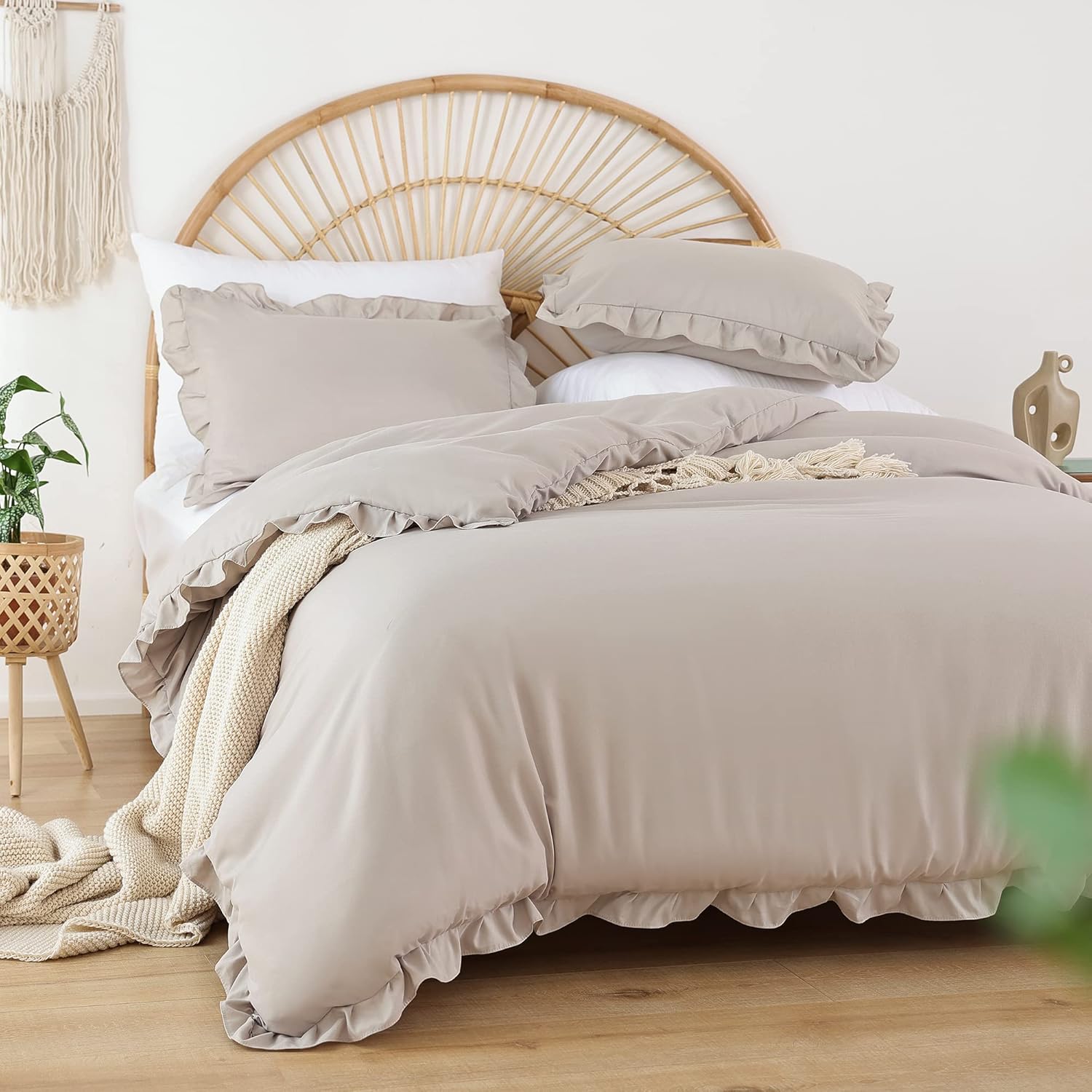 Blush Pink Queen Comforter Set