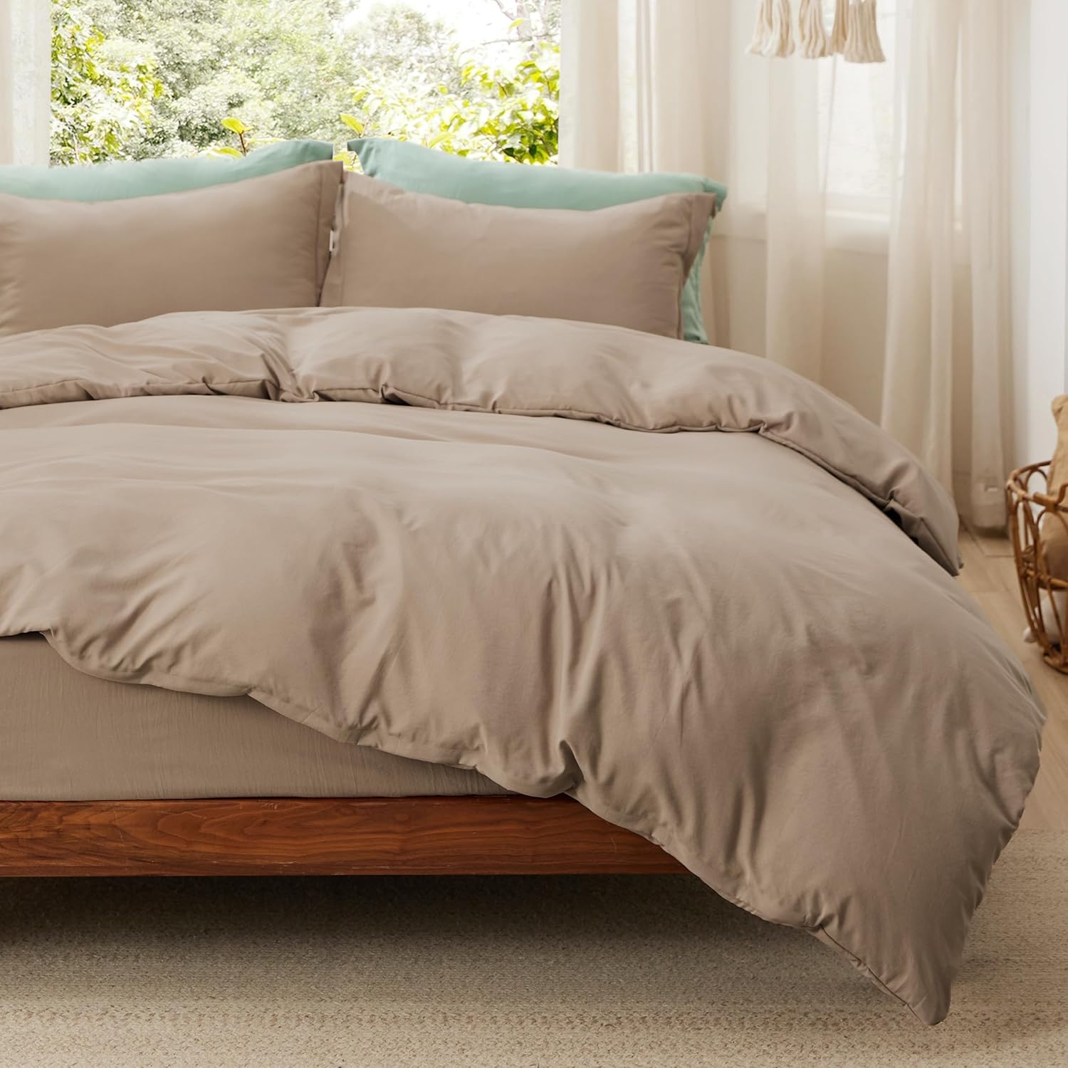 Cream Queen Duvet Cover Set