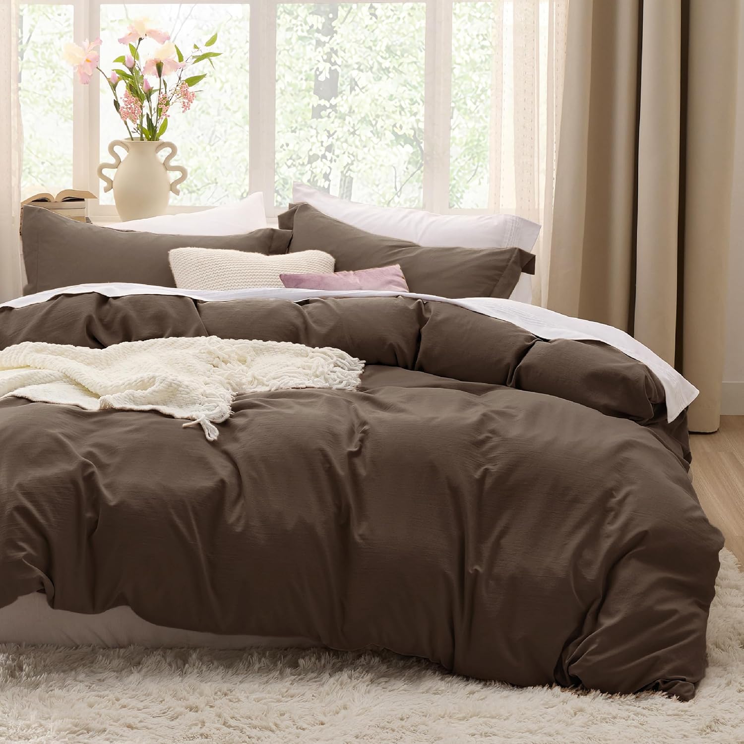 Cream Queen Duvet Cover Set