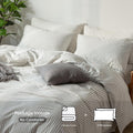 Cotton Striped Duvet Cover Set