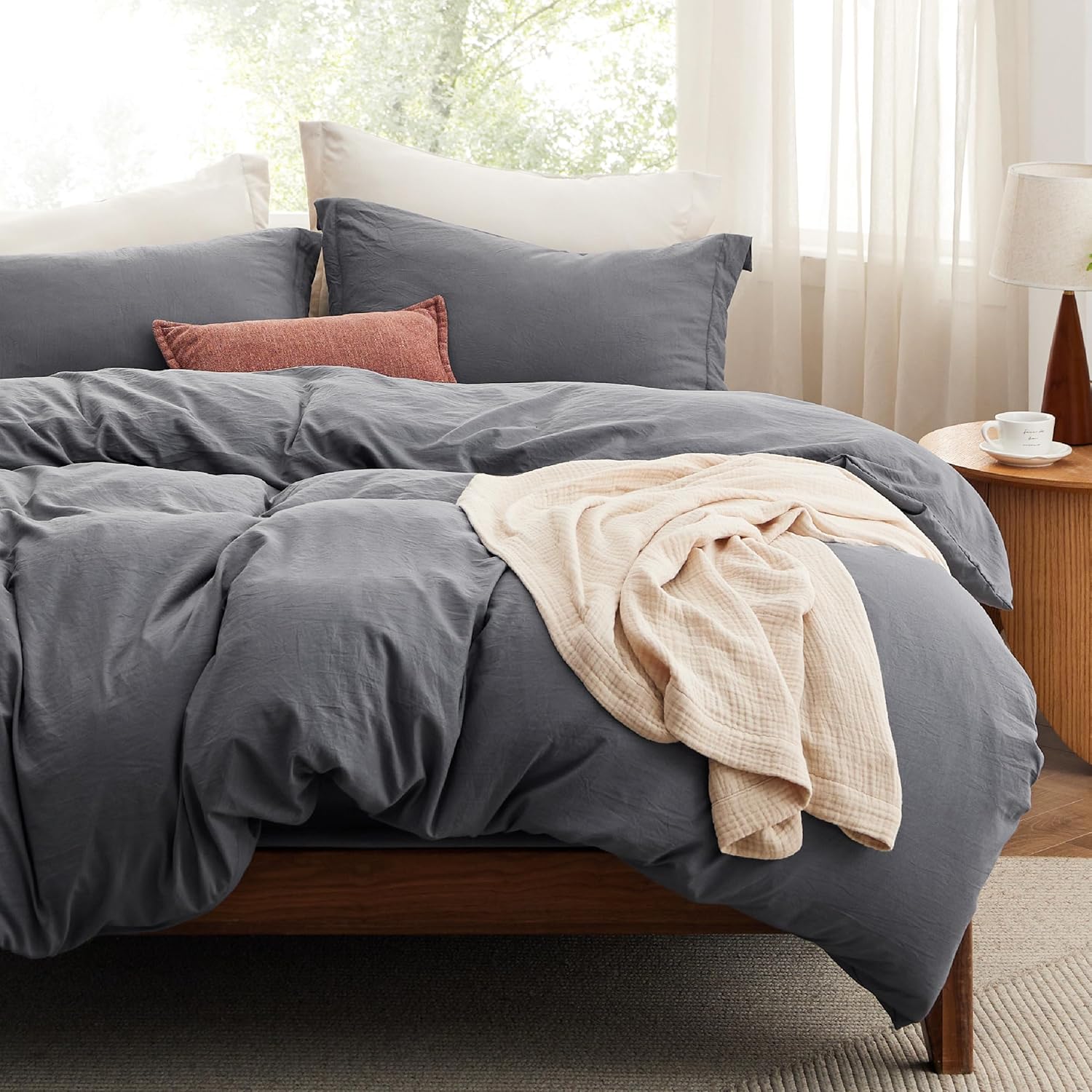 Cream Queen Duvet Cover Set