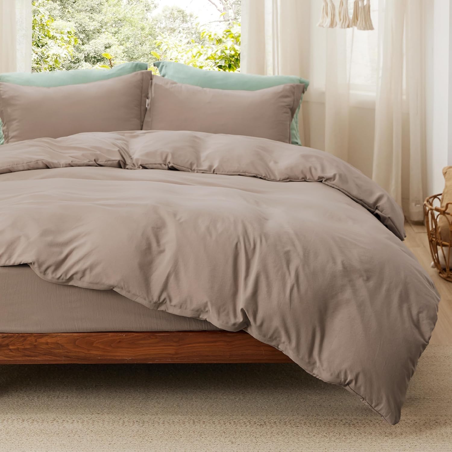 Cream Queen Duvet Cover Set
