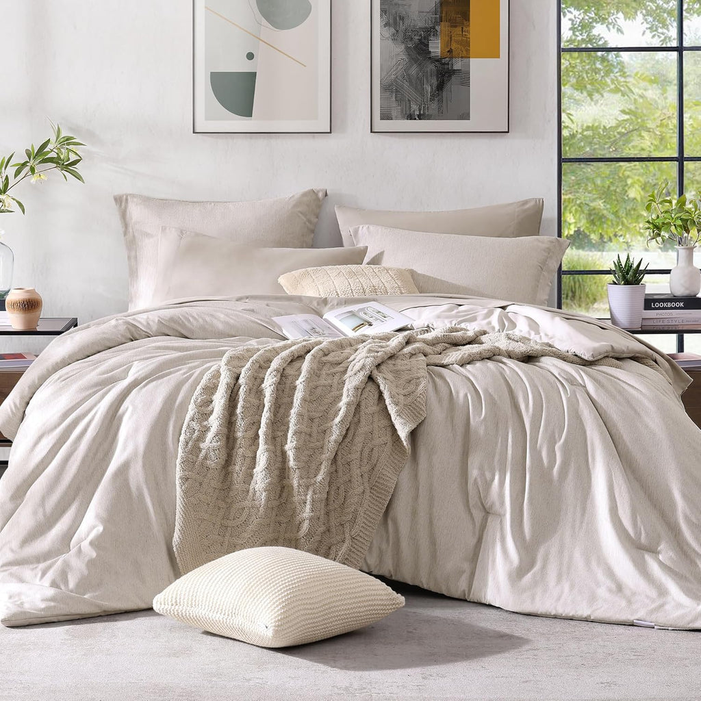 Olive Green Queen Comforter Set